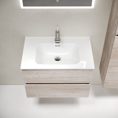 Тумба под раковину Sancos Urban UR70EG 69х45х55 настенная - фото 5